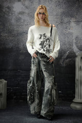 Urban Chaos Printed Cargo Pants