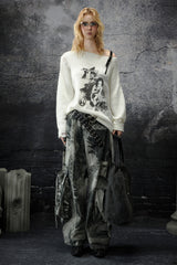 Urban Chaos Printed Cargo Pants