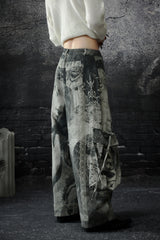 Urban Chaos Printed Cargo Pants