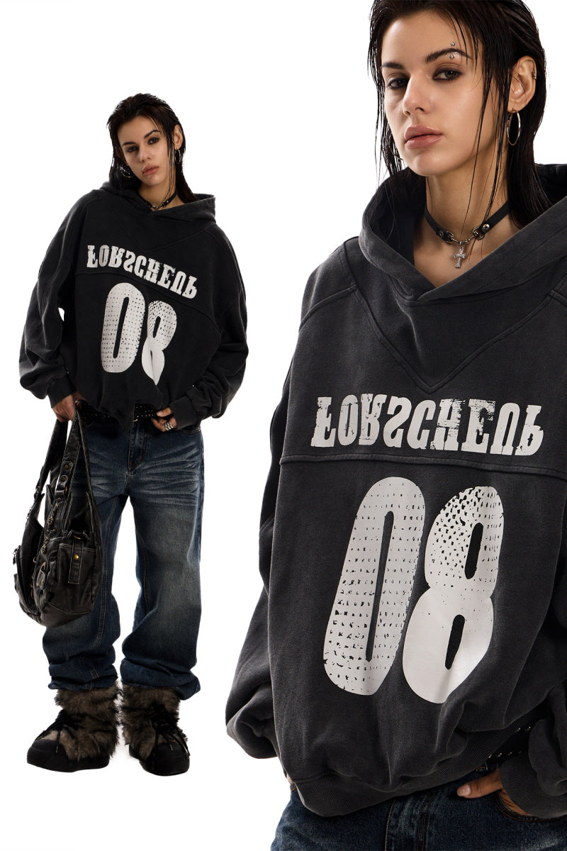 Washed 08 Oversized Hoodie