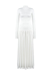 Velvet Motion Longline Dress