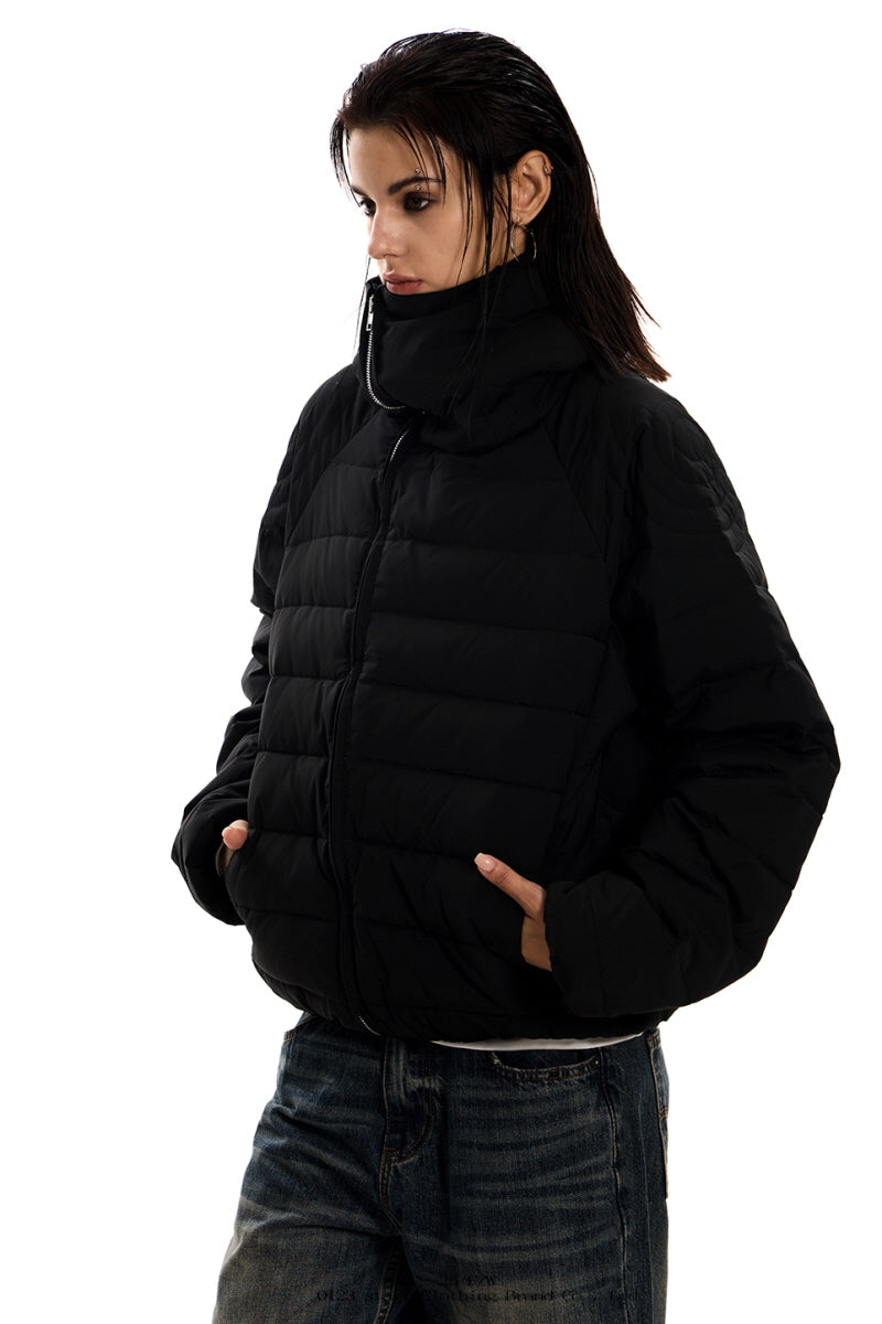 Urban Shield Padded Zip-Up Jacket - Black