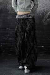 Midnight Star Washed Wide Pants