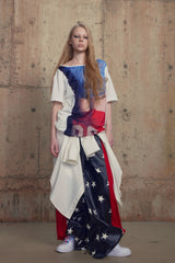 Unveiled Rebellion Slanted Shoulder Top