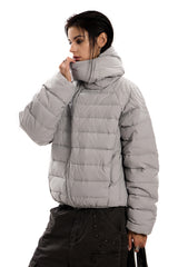 Urban Shield Padded Zip-Up Jacket - Gray