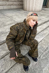 Feral Camo Fur Hood Puffer