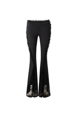 Lace Arc Flare Pants