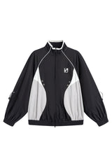 Shadow Pace Contrast Zip Jacket