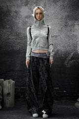 Midnight Star Washed Wide Pants