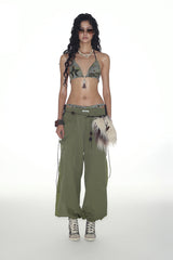 Urban Draped Paratrooper Cargo Pants