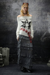 Ritual Dream Off-Shoulder Top - Gray