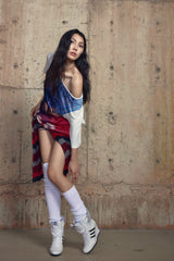 Unveiled Rebellion Slanted Shoulder Top