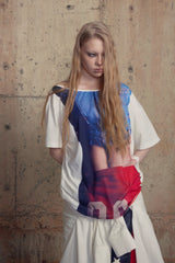 Unveiled Rebellion Slanted Shoulder Top