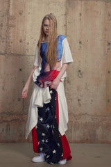 Unveiled Rebellion Slanted Shoulder Top