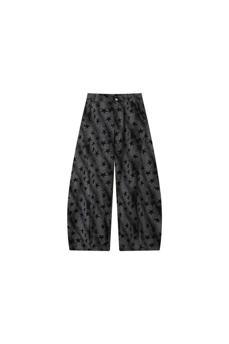 Midnight Star Washed Wide Pants