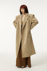 Structured Presence Oversized Corduroy Coat