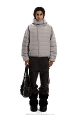 Urban Shield Padded Zip-Up Jacket - Gray