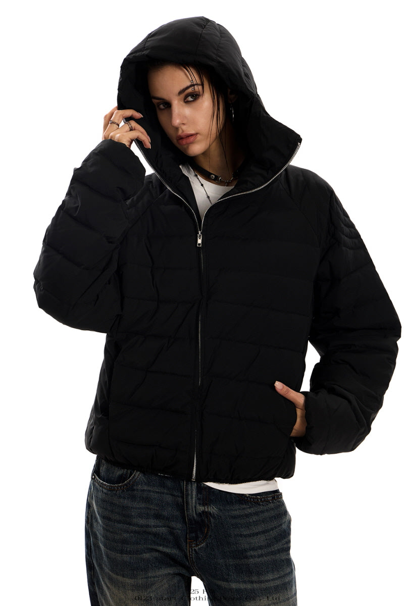 Urban Shield Padded Zip-Up Jacket - Black