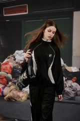 Shadow Pace Contrast Zip Jacket