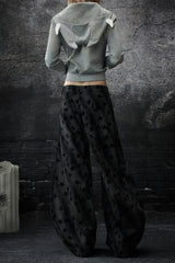 Midnight Star Washed Wide Pants