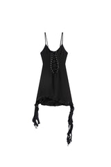 Undone Flame Lace-Up Slip