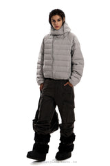 Urban Shield Padded Zip-Up Jacket - Gray