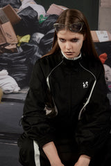 Shadow Pace Contrast Zip Jacket