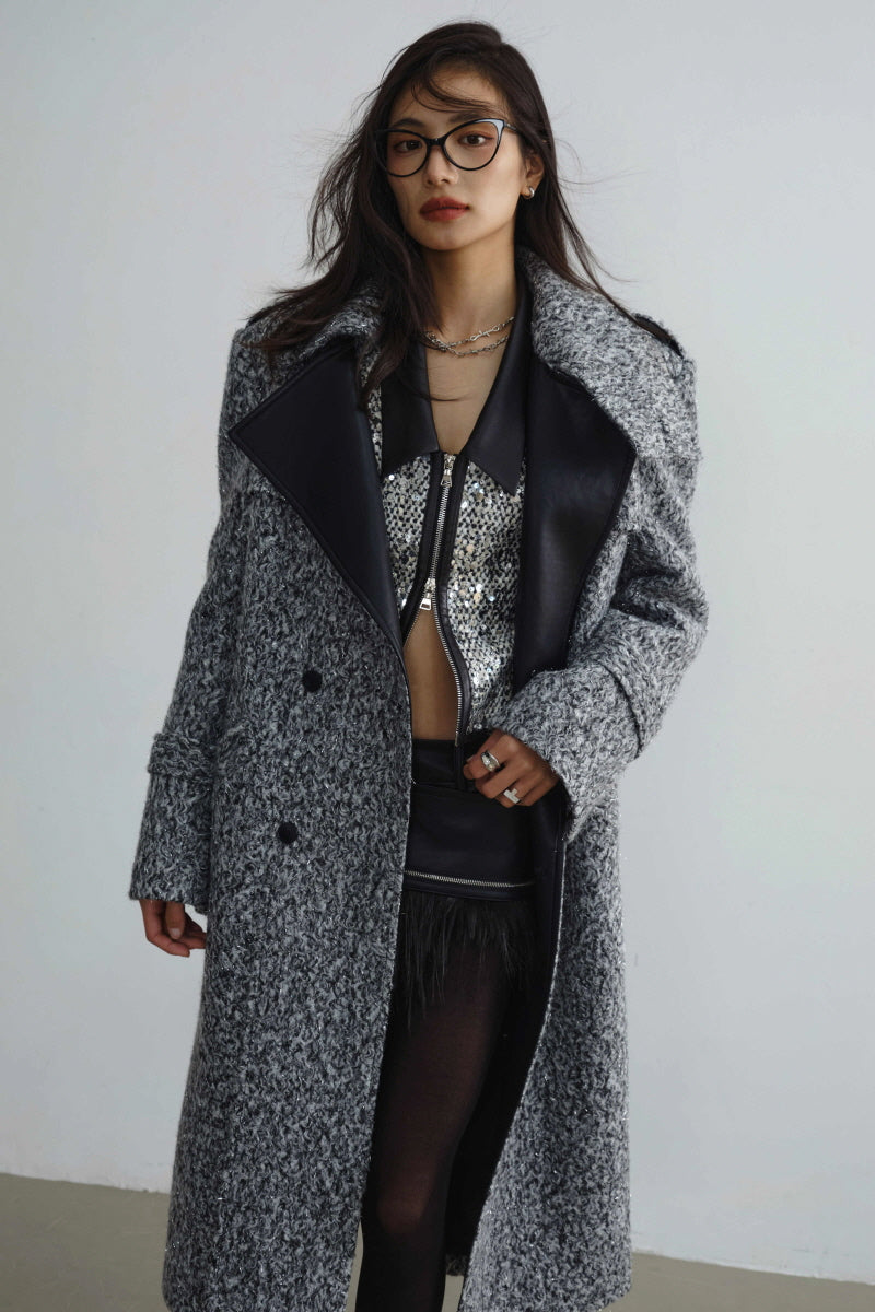 Urban Charm Woolen Maxi Coat