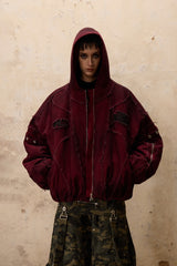 Aged Urban Warrior Hooded Jacket