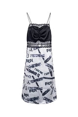 Rebel Lace Graffiti Dress