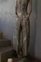 Desert Storm Wide-Leg Pants