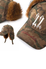 Urban Fury Camo Fur Cap