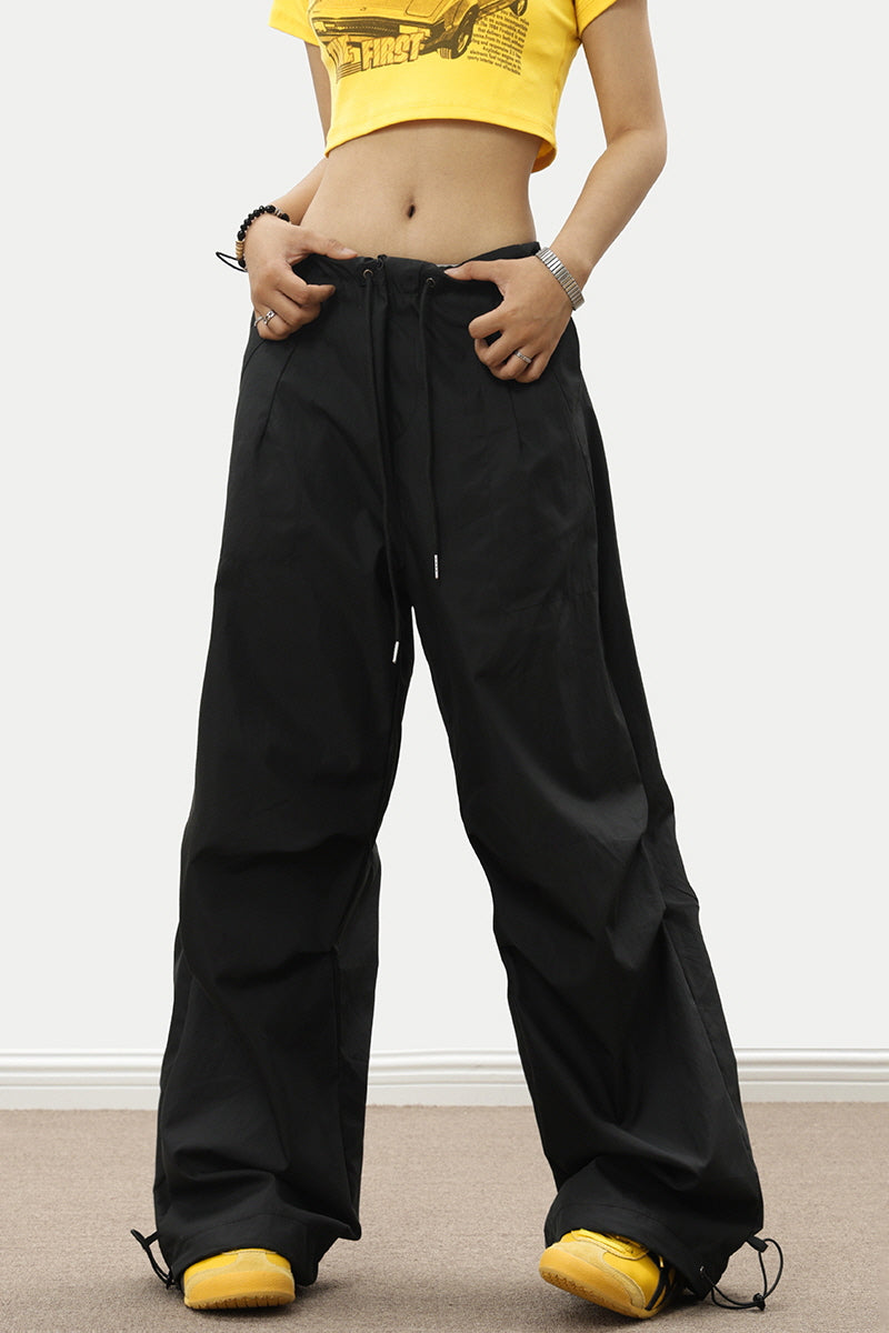 Urban Glide Adjustable Wide Pants - Black