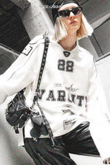 Varsity Spirit Oversized Long-Sleeve Jersey