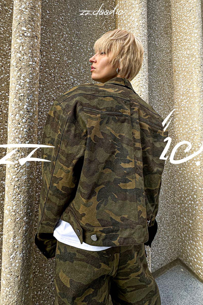 Urban Camo Rebel Vintage Jacket