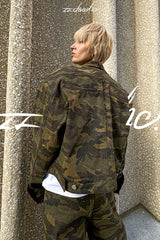 Urban Camo Rebel Vintage Jacket