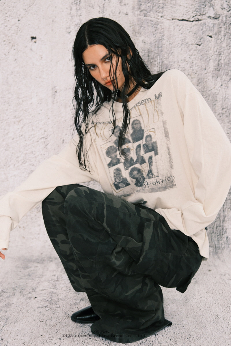 Worn Memory Graphic Long Sleeve Tee