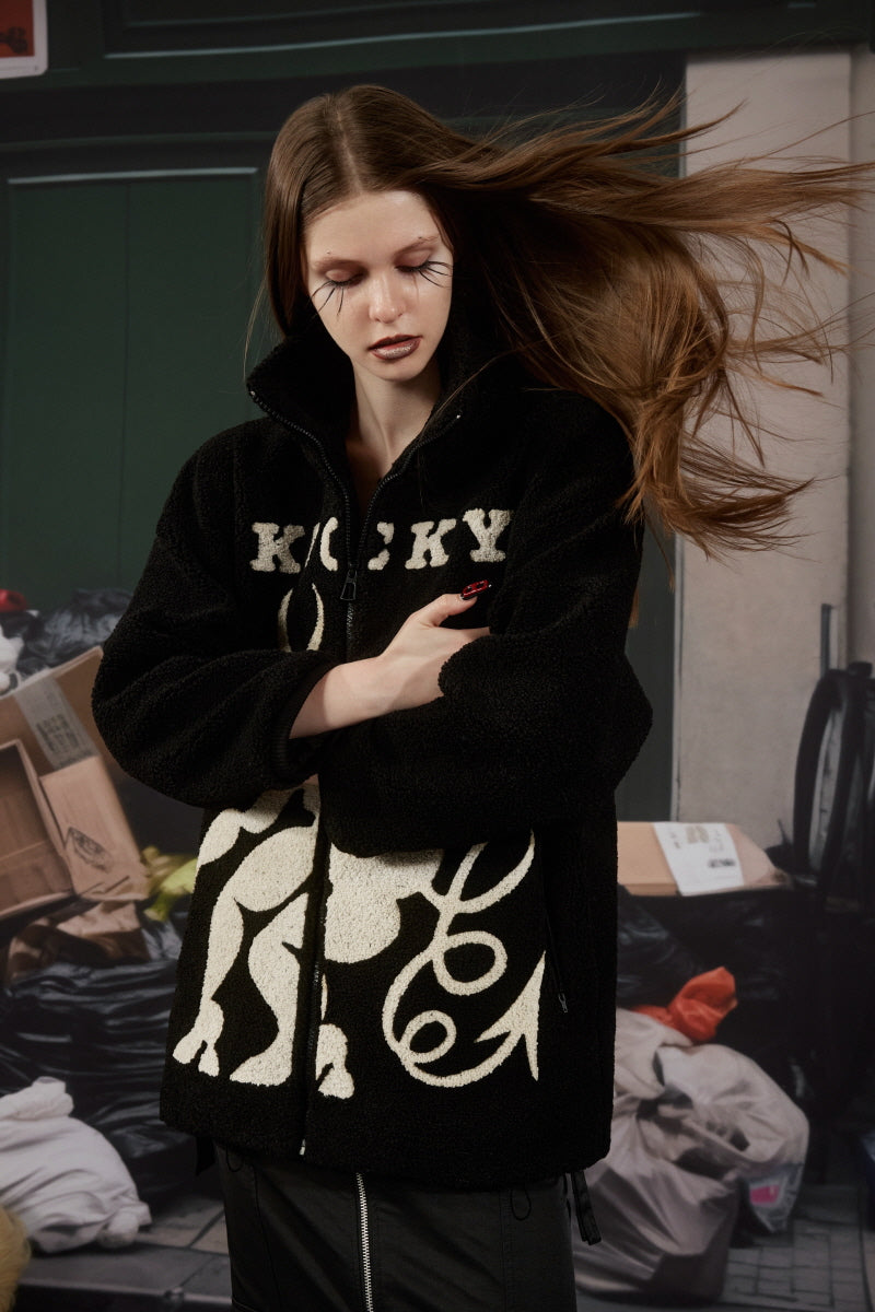 Urban Devil Jacquard Fleece Jacket