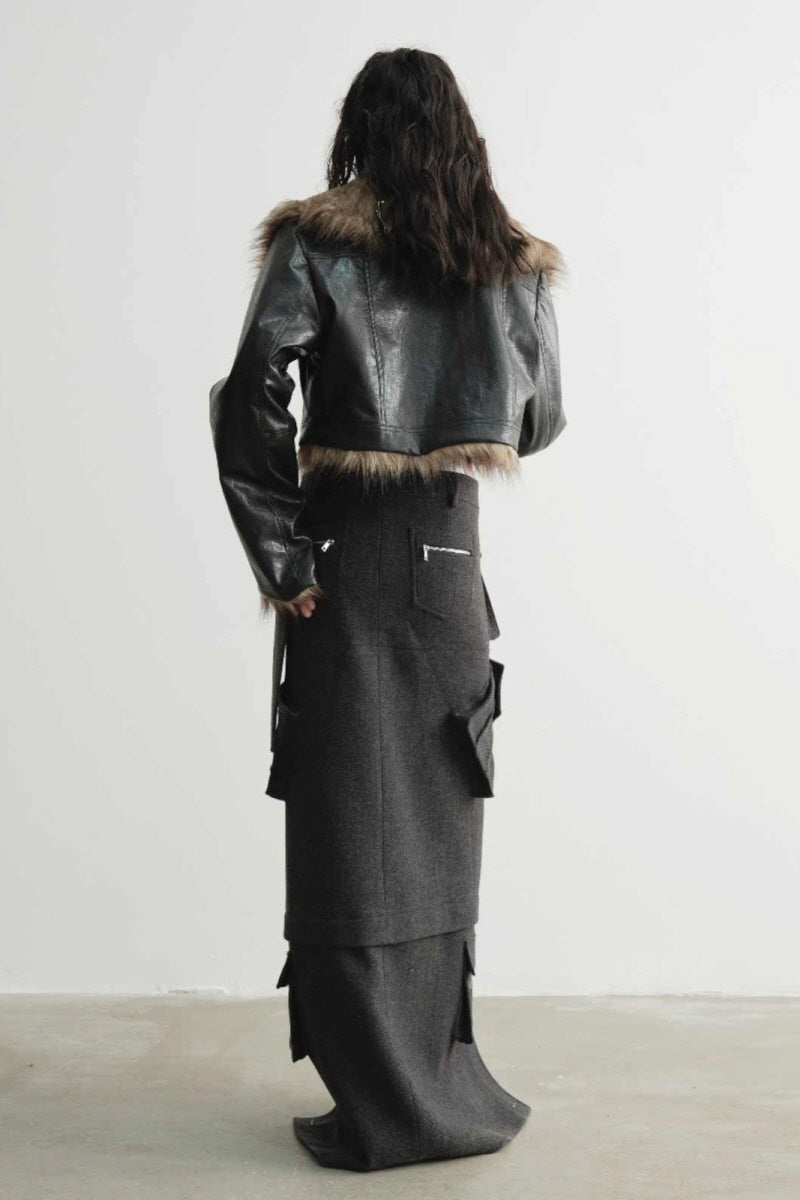 Reversible Wild Spirit Faux Fur Short Coat