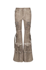 Desert Rebel Utility Flare Pants