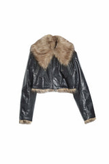 Reversible Wild Spirit Faux Fur Short Coat