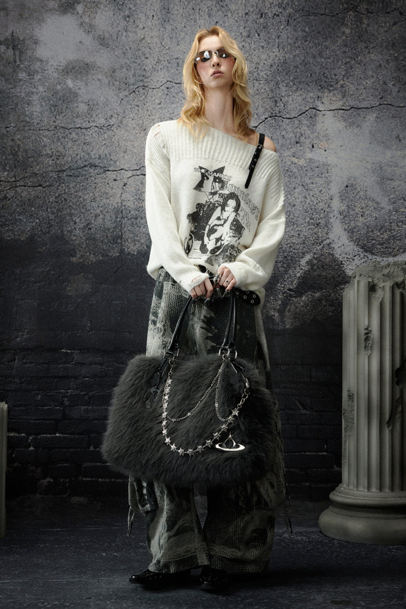Urban Chaos Printed Cargo Pants