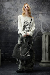 Urban Chaos Printed Cargo Pants