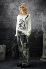 Urban Chaos Printed Cargo Pants