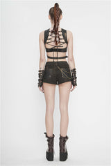 Rebel Force Rivet Strap Vest