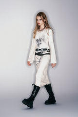 Urban Relic Graphic Belted Maxi