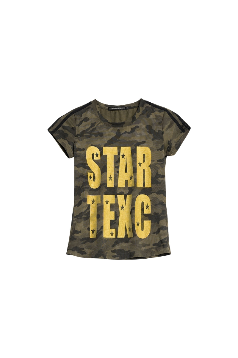 Camo Logo Slim T-Shirt