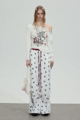 Unicorn Edge Off-Shoulder Long Sleeve Top