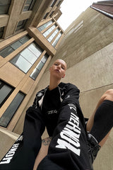 Detachable Velocity Graphic Jersey Top