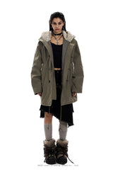 Frost Harbor Oversized Parka - Green